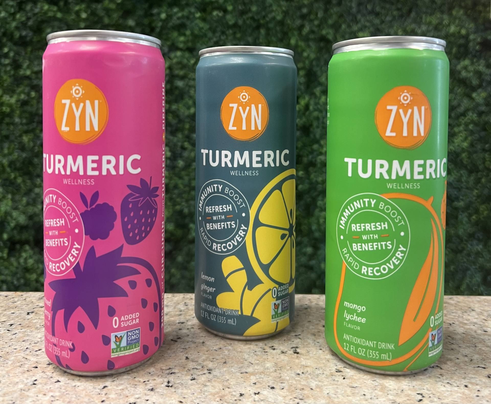 50. ZYN Turmeric Beverage - Mixed Berry