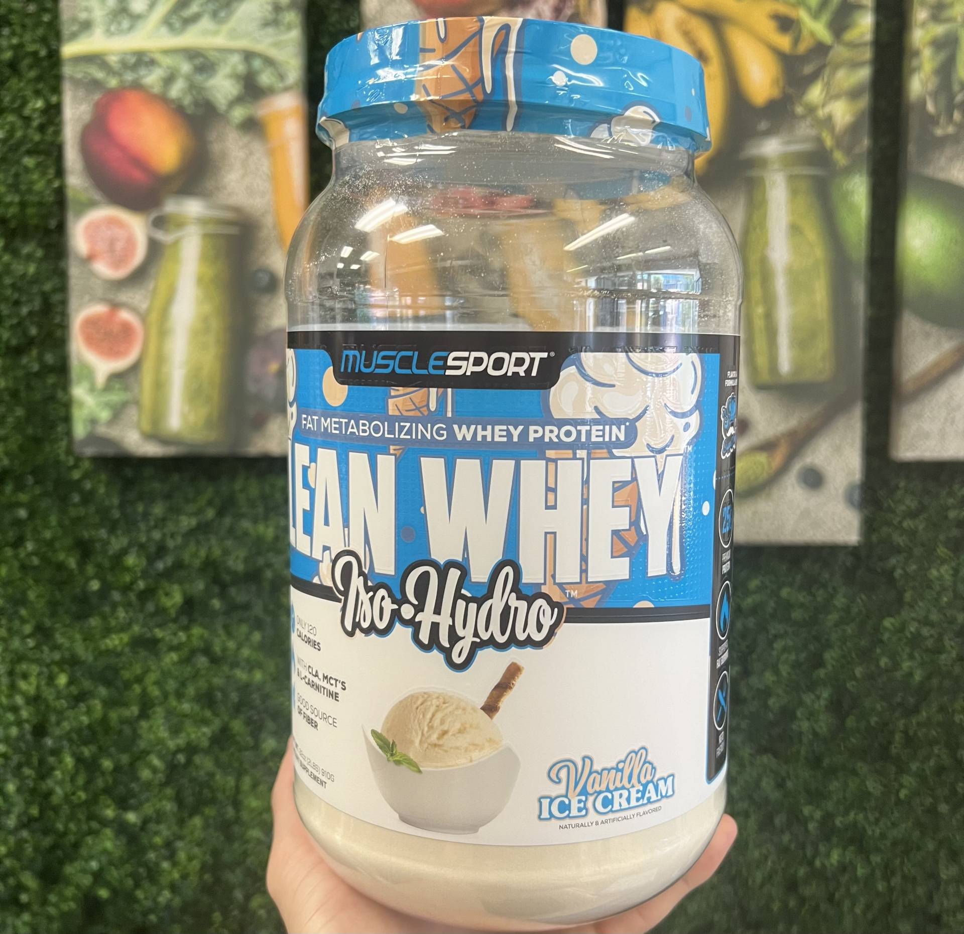 58. Lean Whey Protein Powder - Vanilla Ice Cream