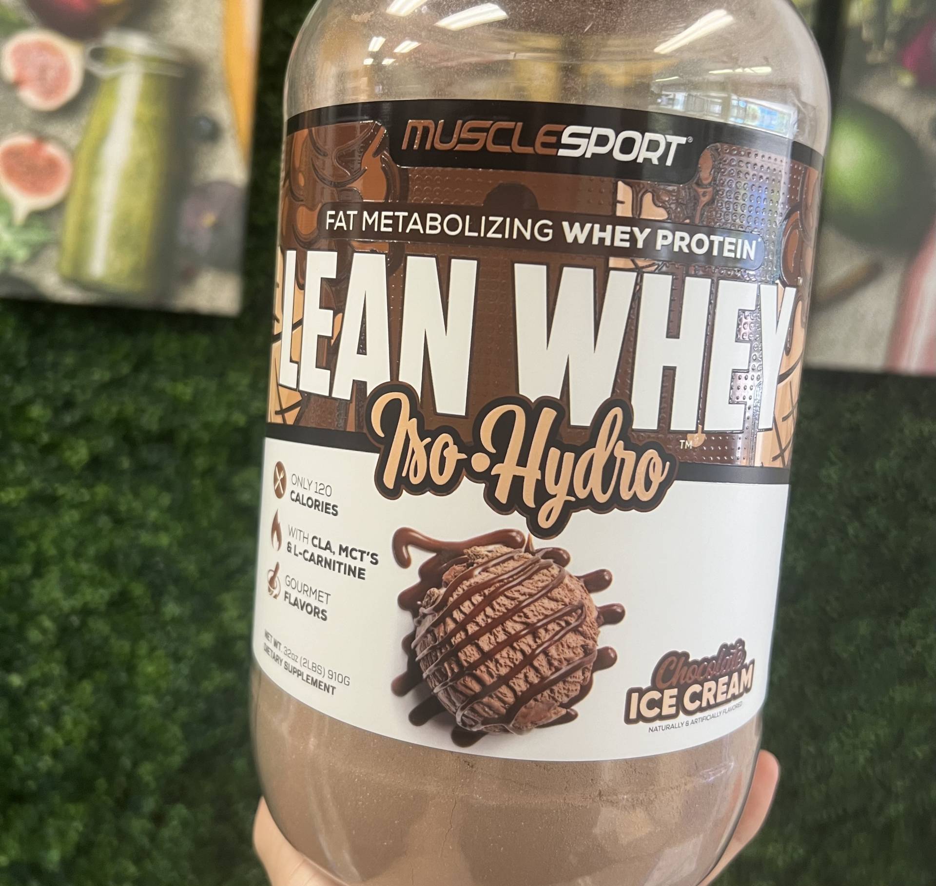 66. Lean Whey Protein Powder - Chocolate Ice Cream