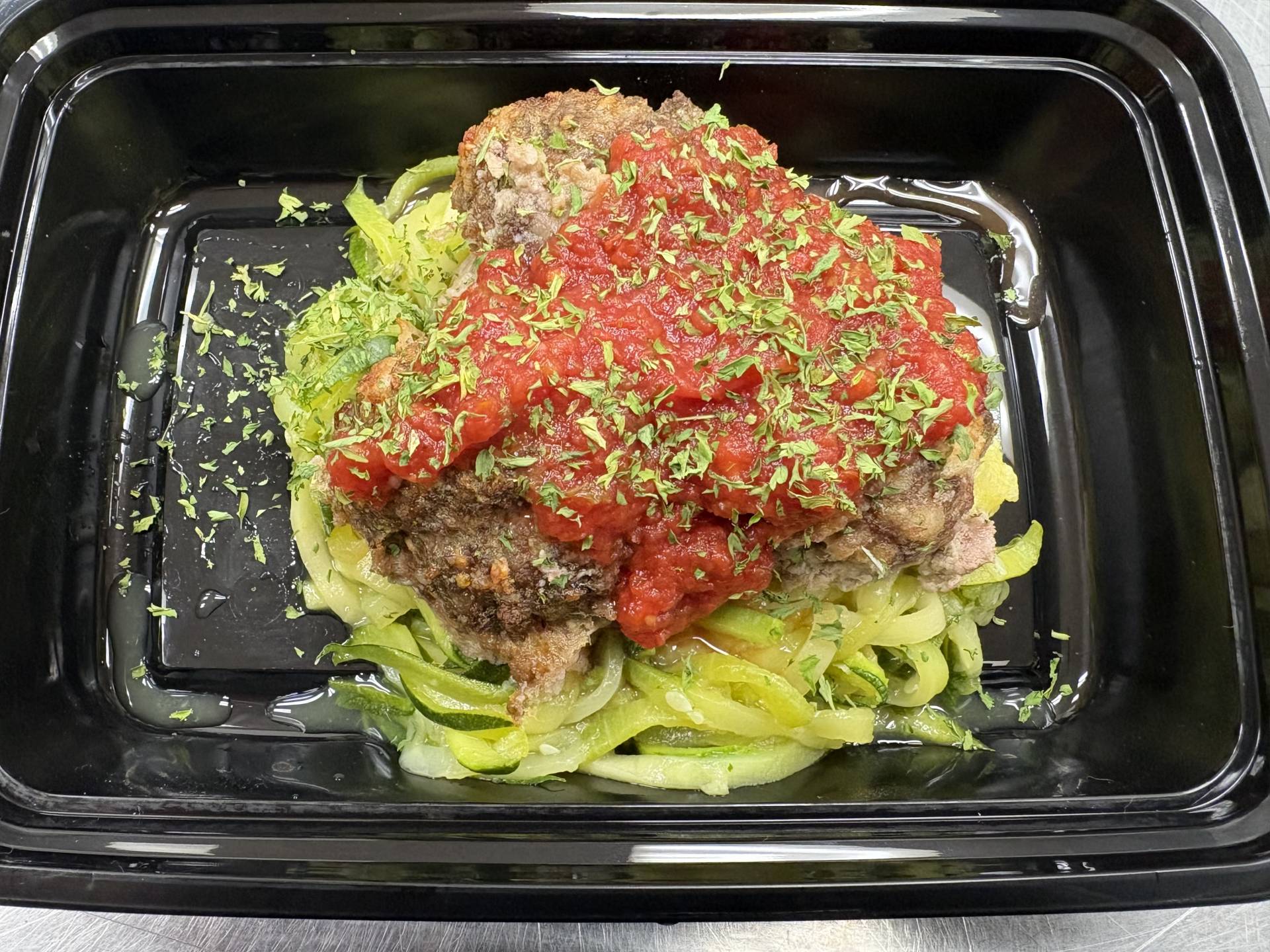 23. Meatballs & Zoodles